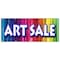 Signmission ART SALE BANNER SIGN artist paint brush supply canvas artwork signs B-120 Art Sale - alternate 1